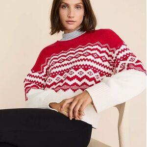 Lou and Grey Loft Colorblock Sweater